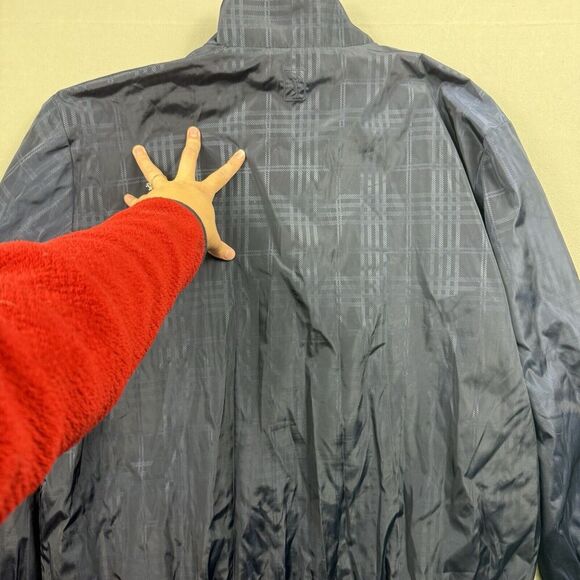 PGA Tour Windbreaker Jacket Mens X-Large Navy Blue Half Zip - Picture 8 of 8